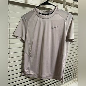 Nike Running Dri-fit taupe shirt